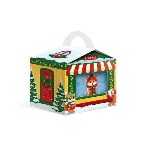 Новорічні подарунки №8"Різдвяна ярмарка"ROSHEN, 561 г